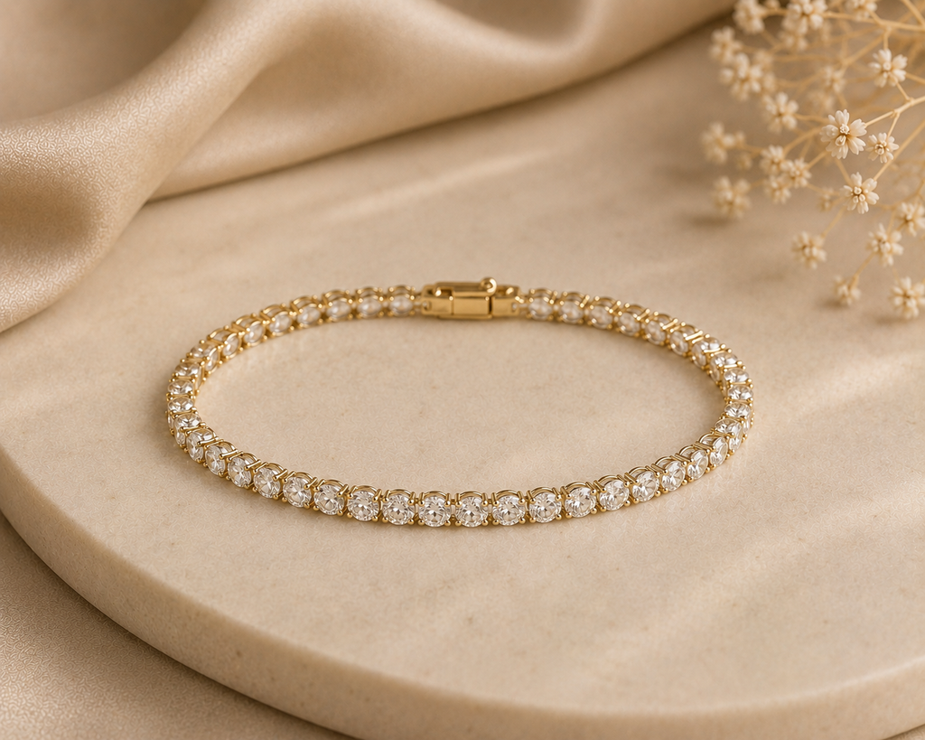 The Lucia Tennis Bracelet